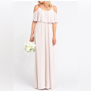 Show Me Your Mumu Caitlin maxi gown show me the ring crisp small NWOT